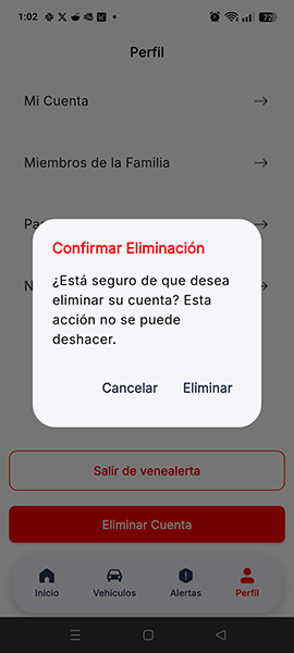 Deletion step 2